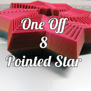 One off 8 Pointed Star