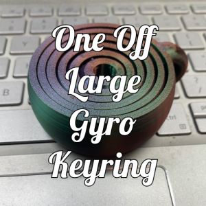 One off Large Gyro Keyrings