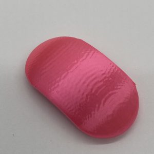 bright pink worry stone C