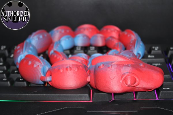 Matte Blue Red Cindersnake 1